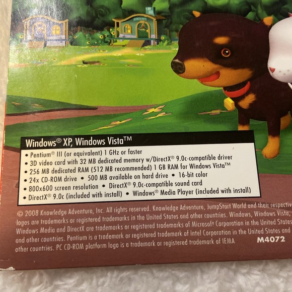 Pet‎ Playground Virtual Pets Cats Dogs PC Bonus Disc Sealed Jump Start World - Picture 5 of 7